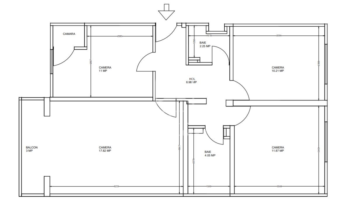 Apartament cu 3 camere | Zona UMF/Zorilor