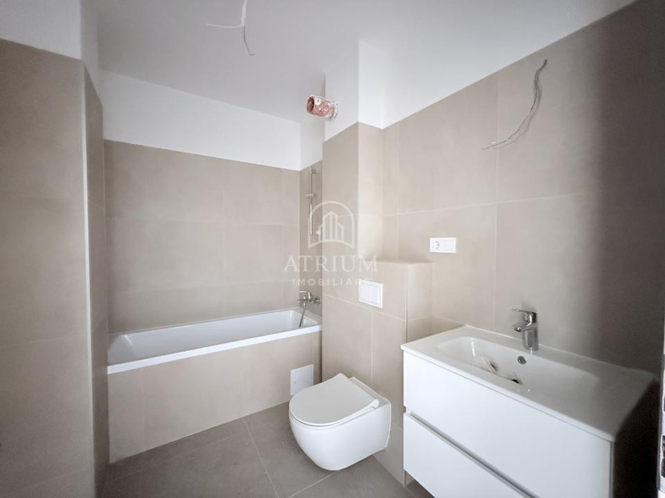 Apartment finisat 3 camere, bloc nou, zona Apahida