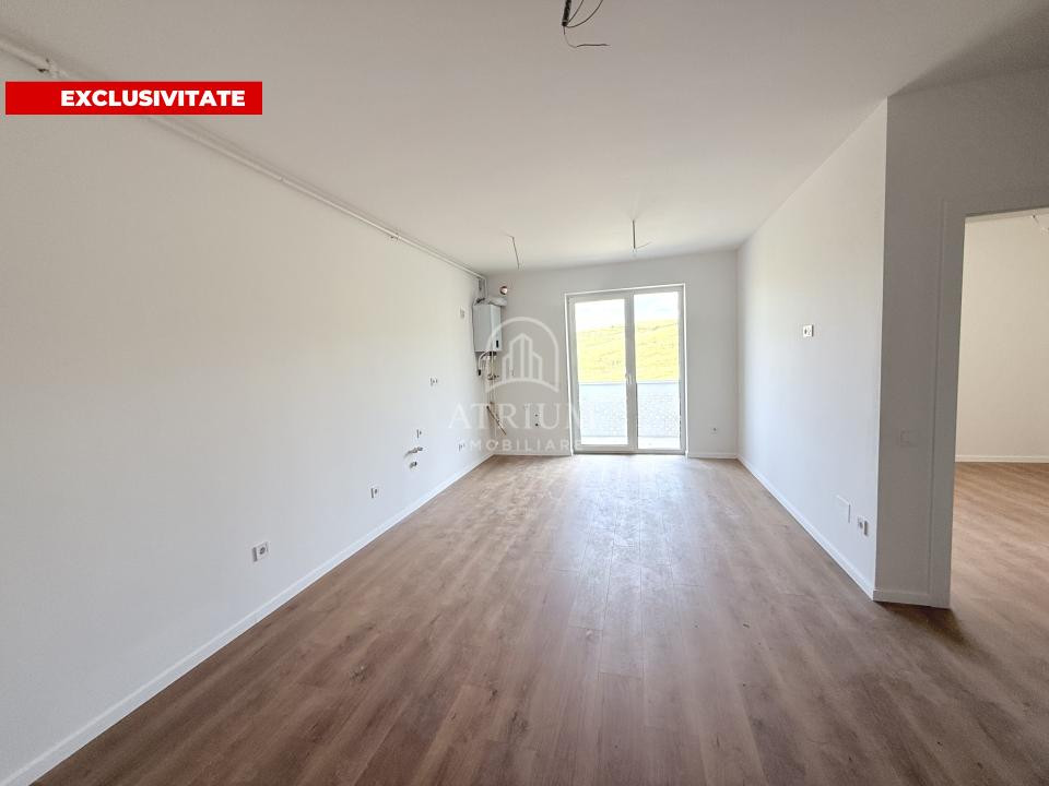 Apartment finisat 3 camere, bloc nou, zona Apahida