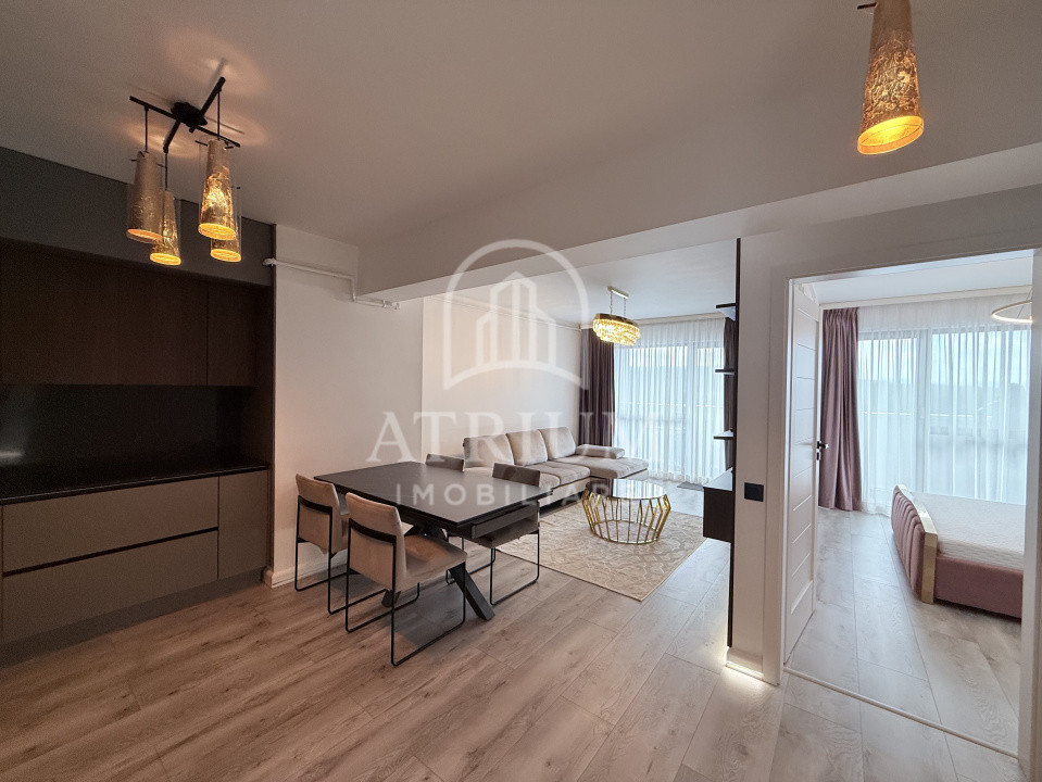 Apartment 3 camere la cheie, 80 mp utili cu 25 mp terasă, Wings 