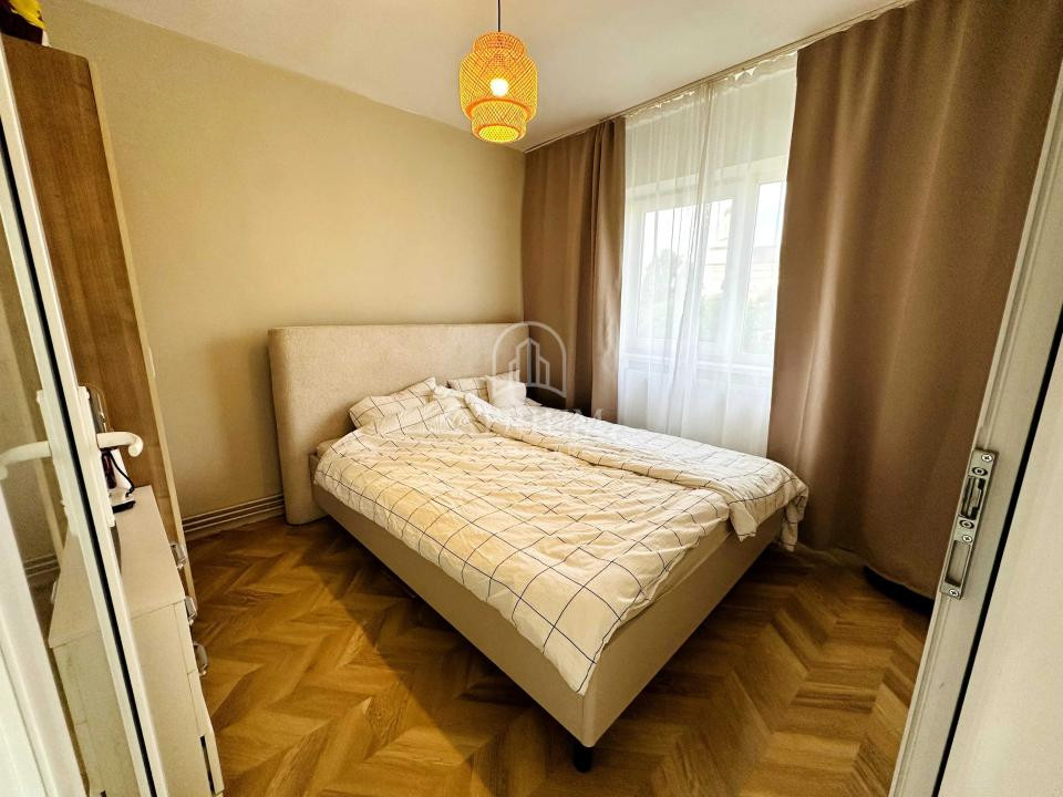 Apartament 2 camere decomandate la cheie, 43 mp utili cu 3 mp balcon, Manastur