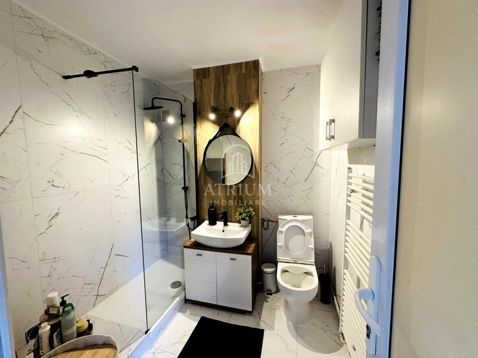 Apartament 2 camere decomandate la cheie, 43 mp utili cu 3 mp balcon, Manastur