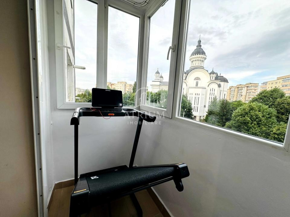 Apartament 2 camere decomandate la cheie, 43 mp utili cu 3 mp balcon, Manastur