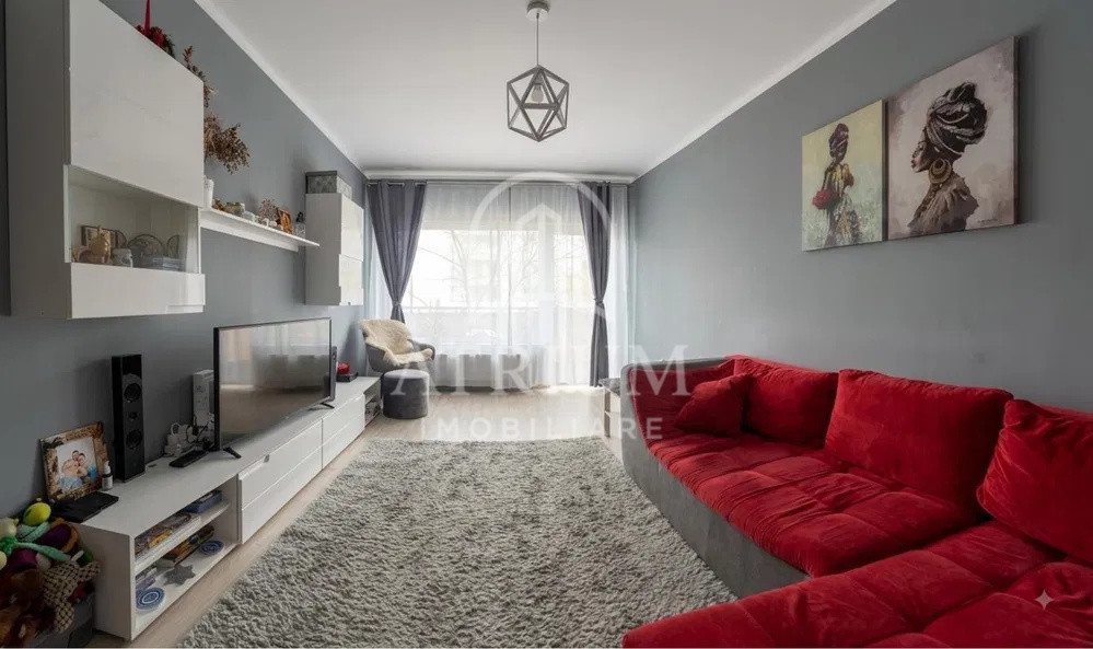 Apartament 3 camere la cheie, 56 mp utili cu 6 balcon, Buna Ziua