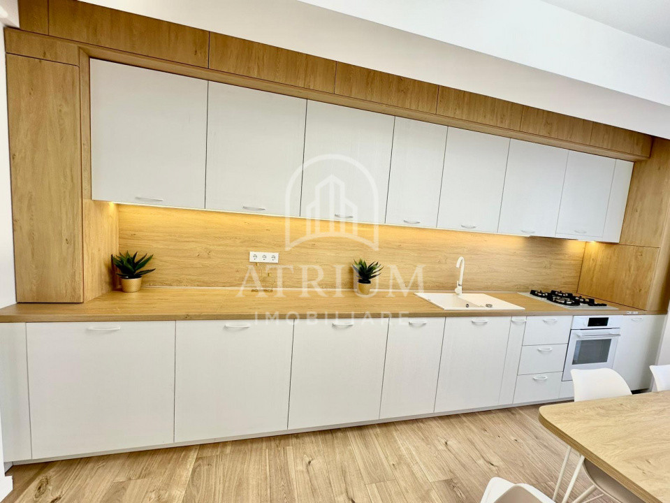Apartament 2 camere la cheie, 55 mp utili cu balcon 5 mp, zona Floresti Terra