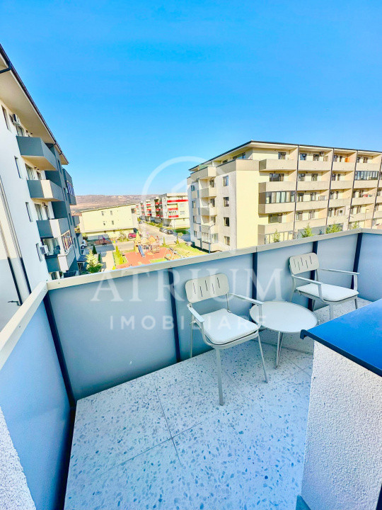 Apartament 2 camere la cheie, 55 mp utili cu balcon 5 mp, zona Floresti Terra