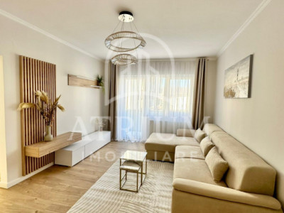 Apartament 2 camere la cheie, 55 mp utili cu balcon 5 mp, zona Floresti Terra