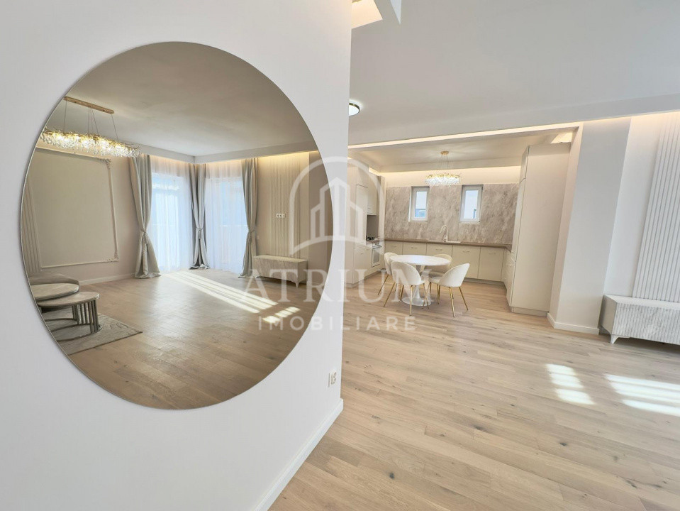 Penthause la cheie, 90 mp utili cu 3 terase 30 mp, zona Floresti Sesul de Sus