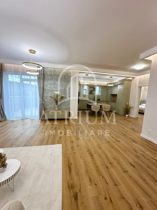 Penthause la cheie, 90 mp utili cu 3 terase 30 mp, zona Floresti Sesul de Sus