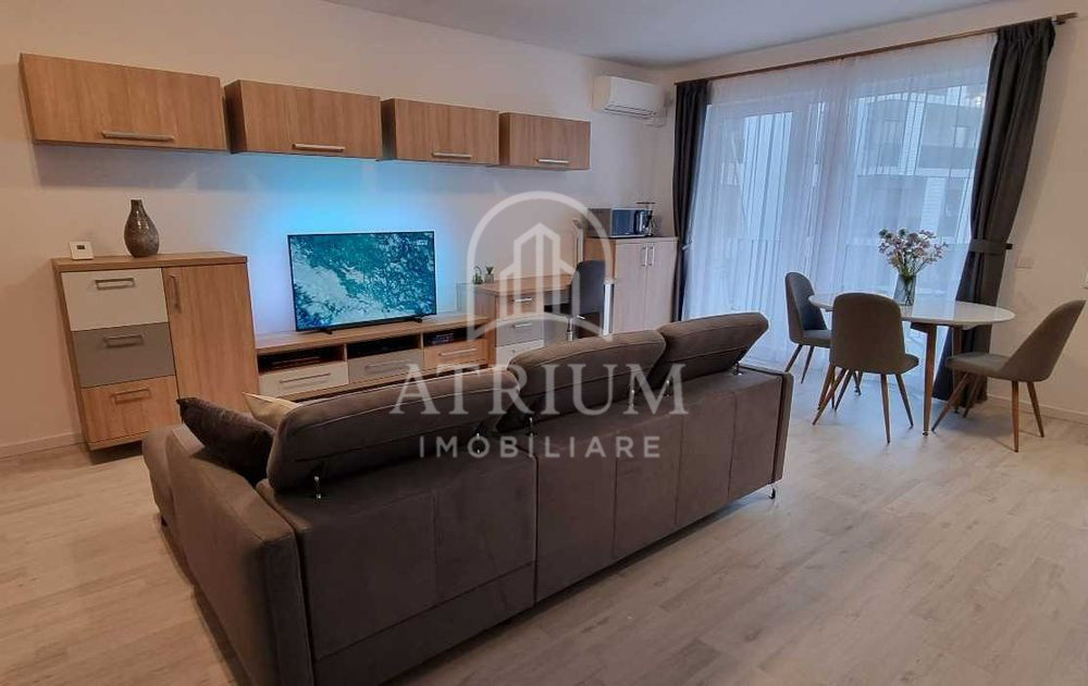 Apartament 2 camere semidecomandat | Record Park | Terasă | Parcare subterană
