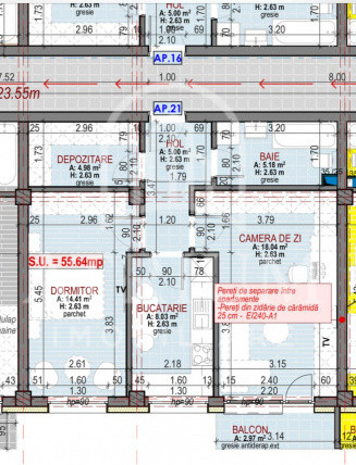 Apartament de vanzare cu doua camere decomandate in zona Urusagului!