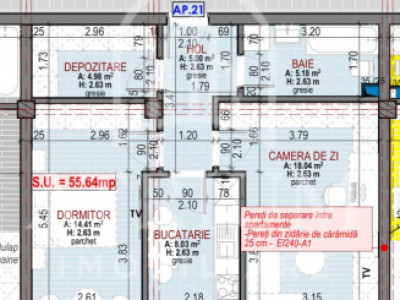 Apartament de vanzare cu doua camere decomandate in zona Urusagului!