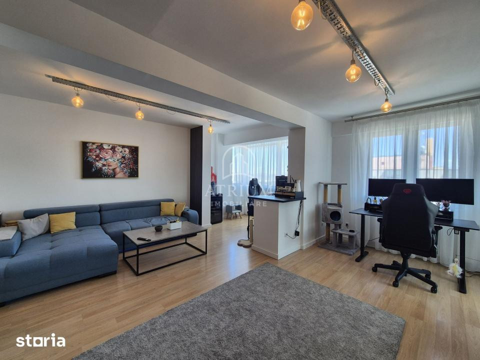 Apartament tip loft 3 camere | Zorilor | 100 mp + 2 balcoane | Pet-friendly