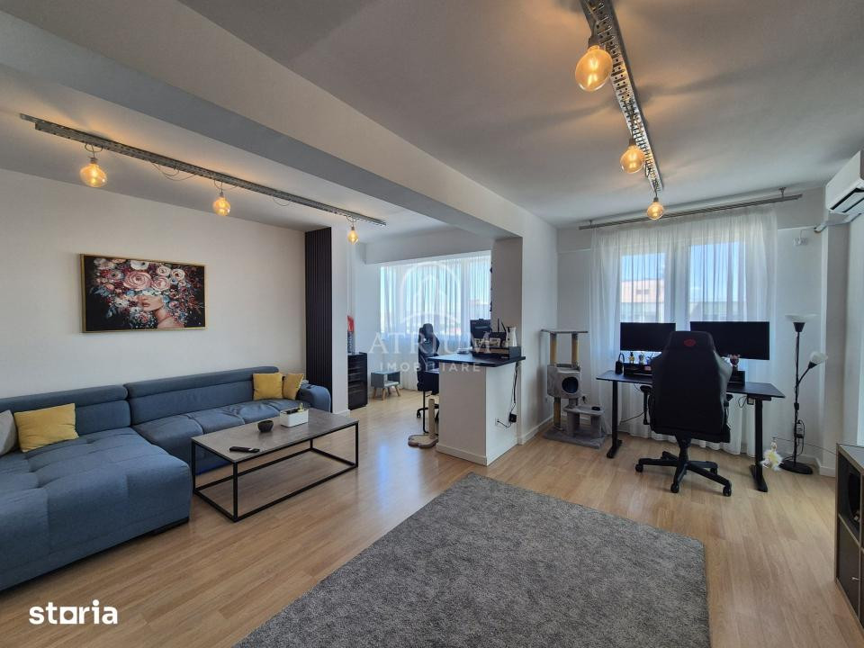 Apartament tip loft 3 camere | Zorilor | 100 mp + 2 balcoane | Pet-friendly