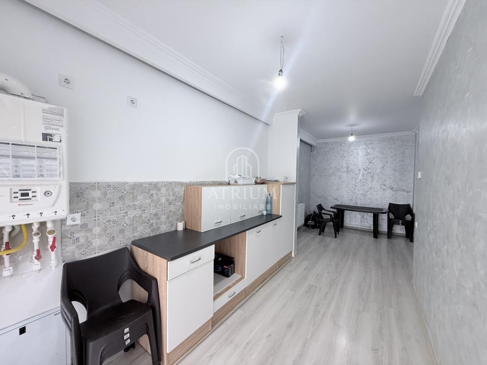 Apartment 3 camere 55, mp utili cu 34 mp gradină, garaj, Florești Cetății