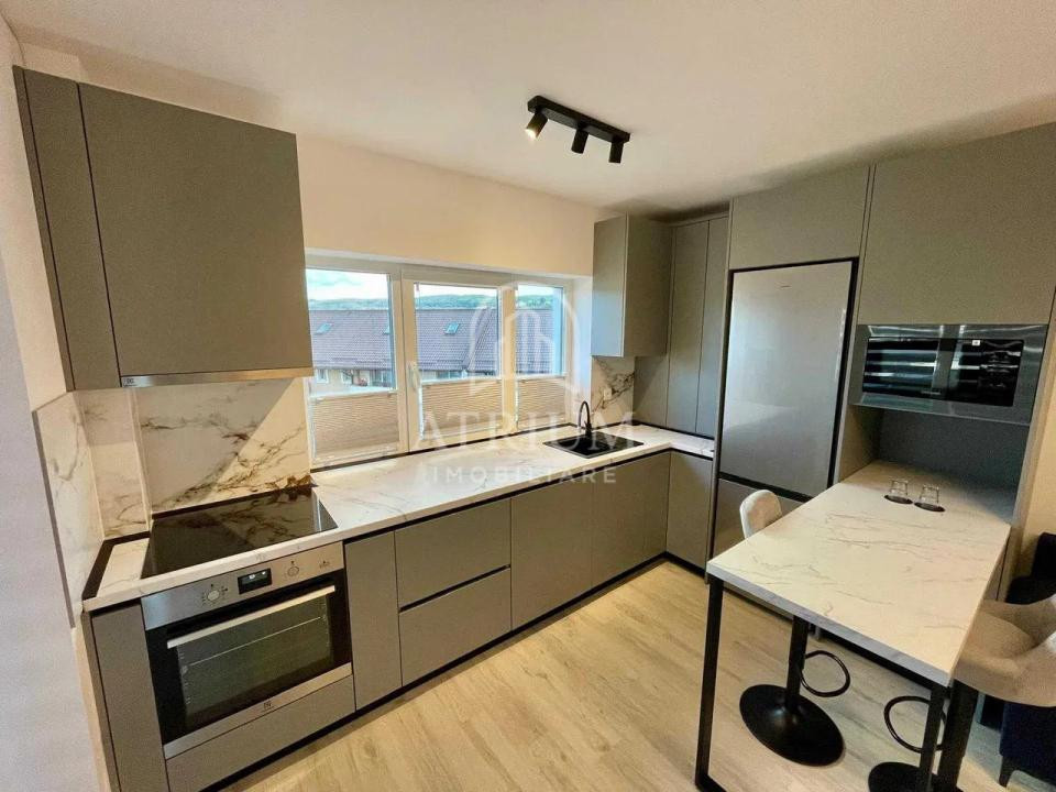 Închiriere apartament 3 camere | Floresti | Zona Eroilor | Terasă 16 mp | Parcare subterana