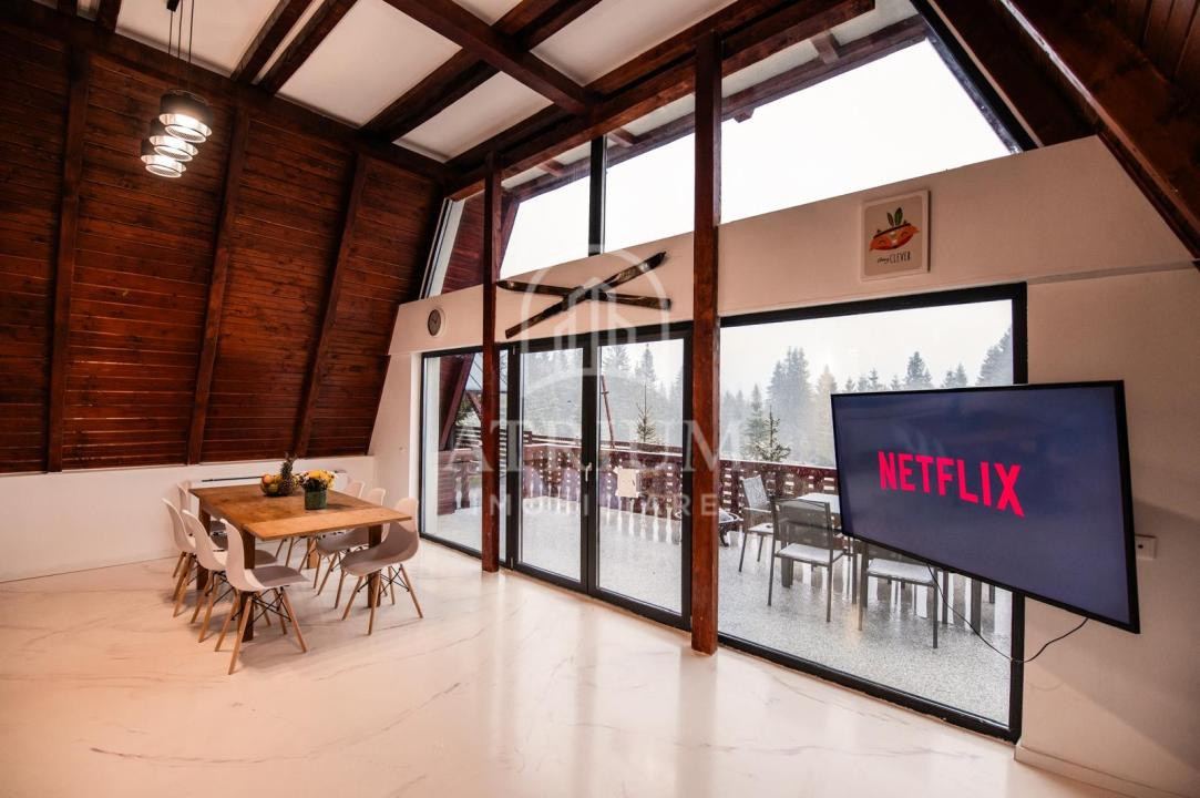 Cabana A-Frame de lux în Beliș | 195 mp utili | 600 mp teren | COMISION 0%