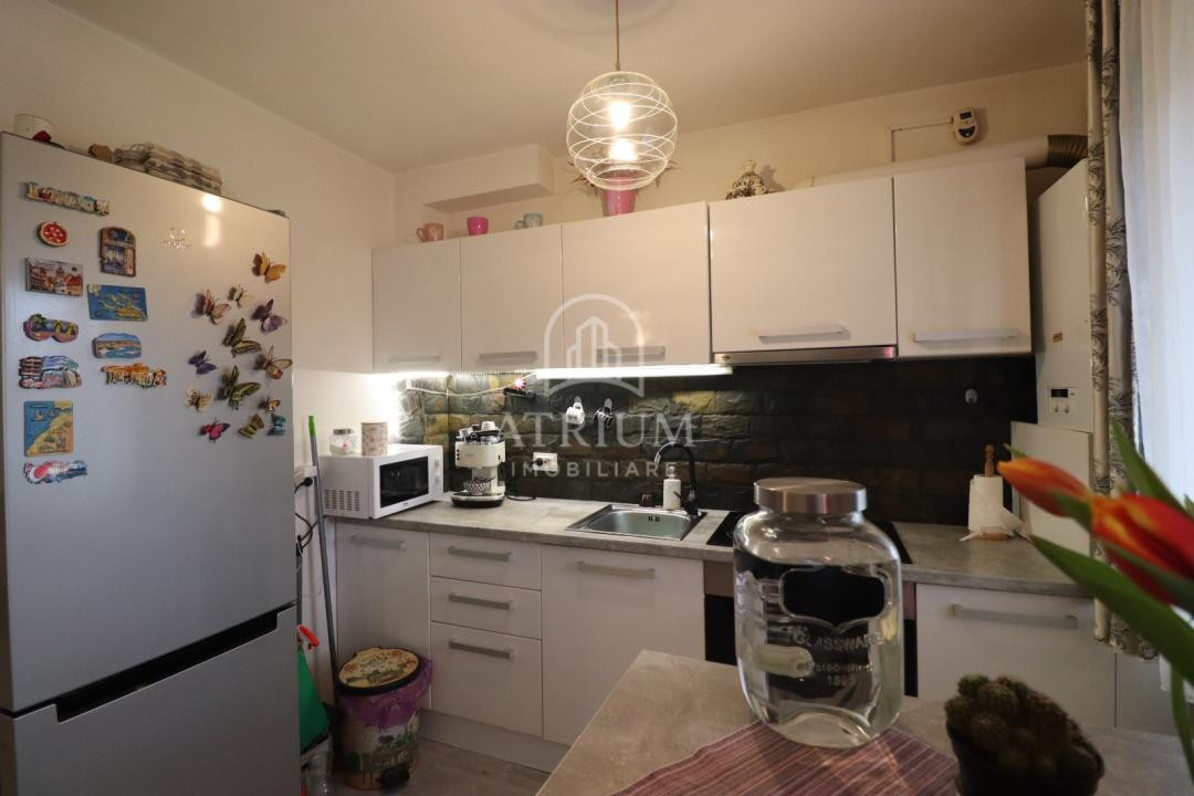 Apartament 3 camere la cheie, 58,49 mp utili, zona Floresti Somesului
