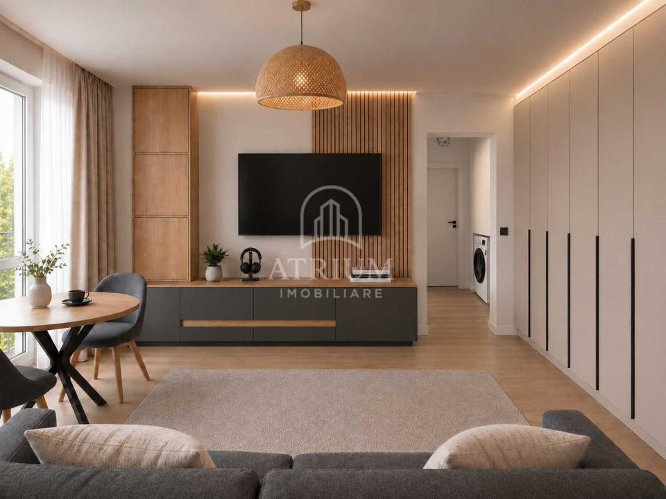 Apartament ultrafinisat 2 camere | Gheorgheni–Iulius Mall | 54 mp total