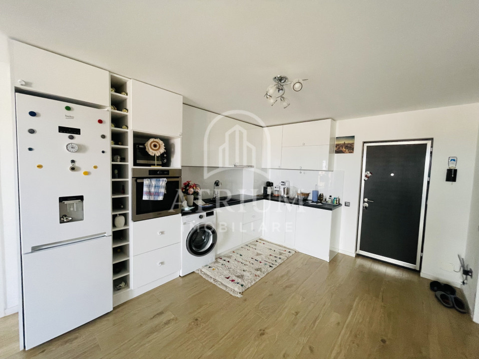 Apartament 2 camere modern la cheie, 54 mp utili cu 7 mp balcon, zona Manastur