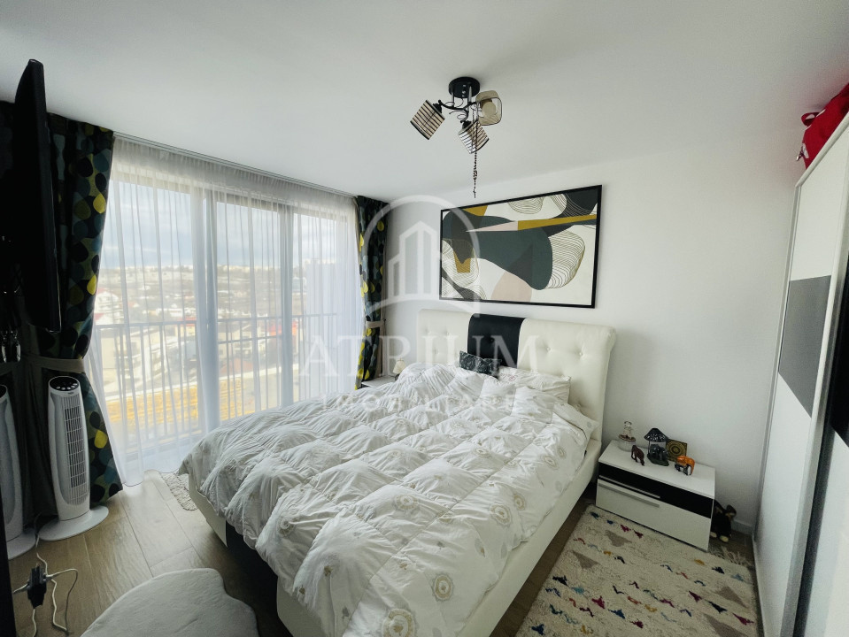 Apartament 2 camere modern la cheie, 54 mp utili cu 7 mp balcon, zona Manastur