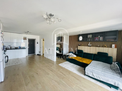 Apartament 2 camere modern la cheie, 54 mp utili cu 7 mp balcon, zona Manastur