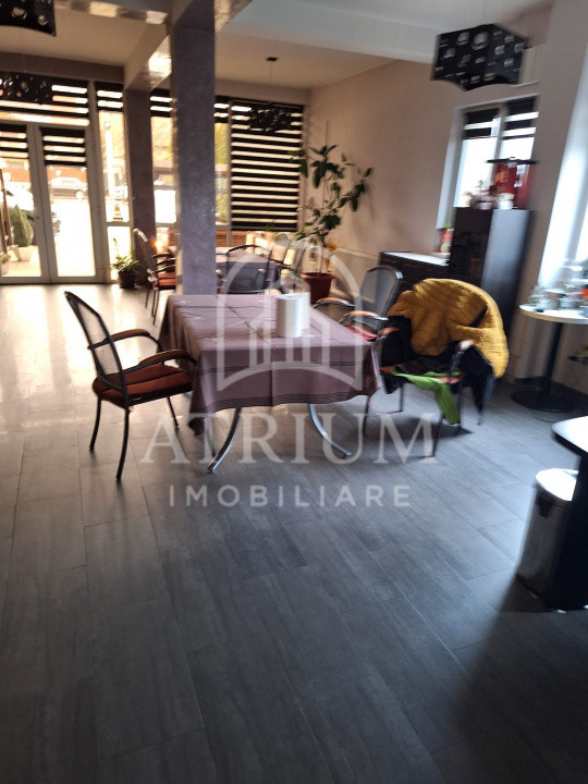 Spațiu comercial compus din sala open space+2 apartamente