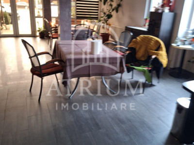 Spațiu comercial compus din sala open space+2 apartamente