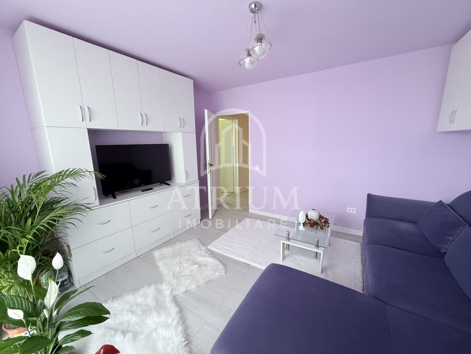 Apartament 3 camere decomandate, 56 mp utili, zona Floresti Porii