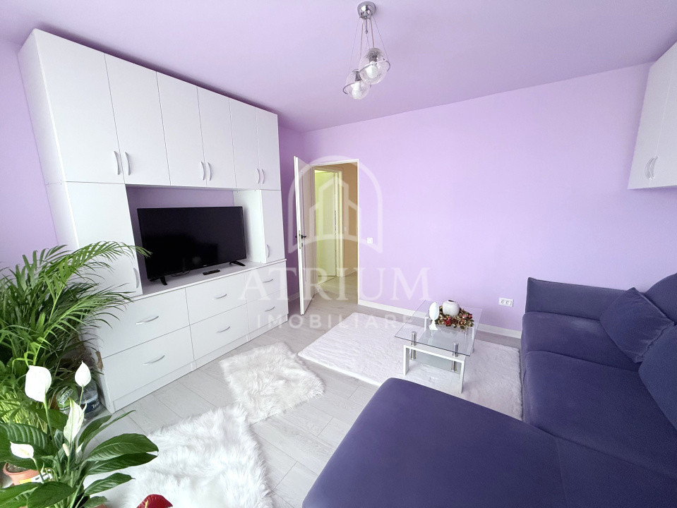 Apartament 2 camere decomandate, 56 mp utili, zona Floresti Porii