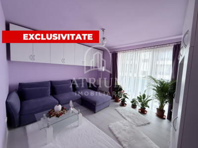Apartament 3 camere decomandate, 56 mp utili, zona Floresti Porii