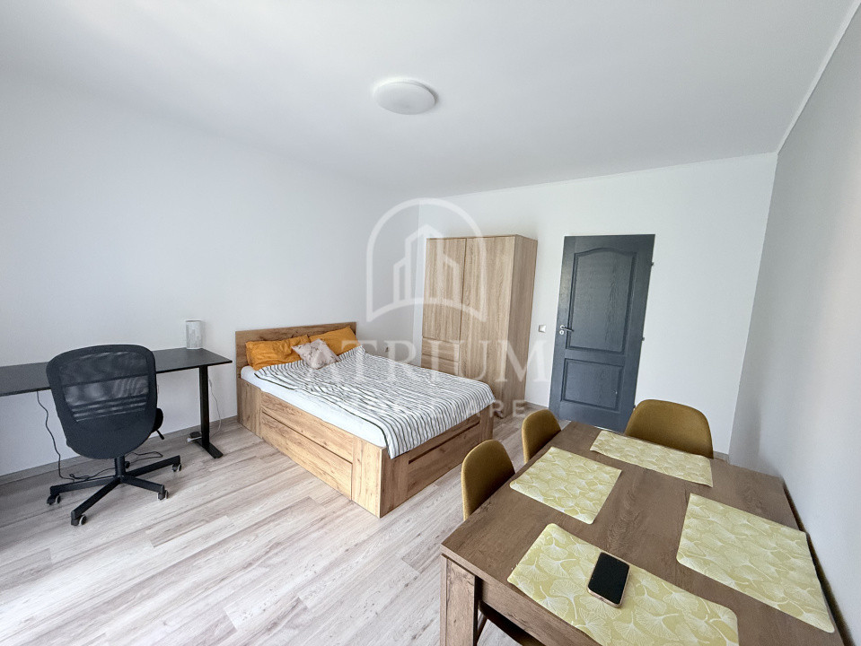 Inchiriere apartamen la cheie, 33 mp cu balcon, zona Iris
