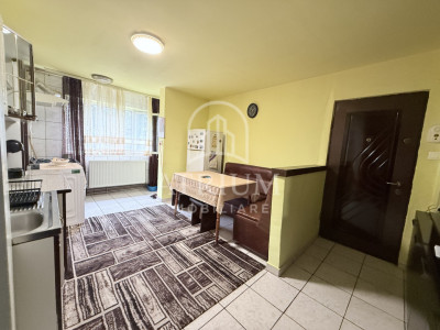Apartament 3 camere mobilat si utilat, 55,88 mp utili cu balcon 4 mp, Zorilor