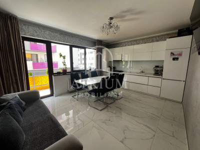  Apartament 3 camere la cheie, 52mp utili cu 5 mp balcon, garaj, zona Subcetate