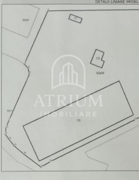 Teren intravilan , suprafata de 12982 mp, Campia Turzii, zona industriala