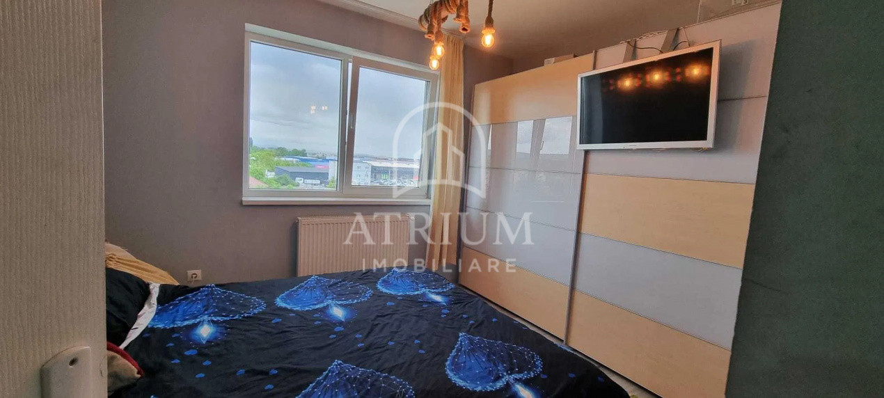 Aparrament 3 camere semidecomandate, 48 mp, zona Ambient