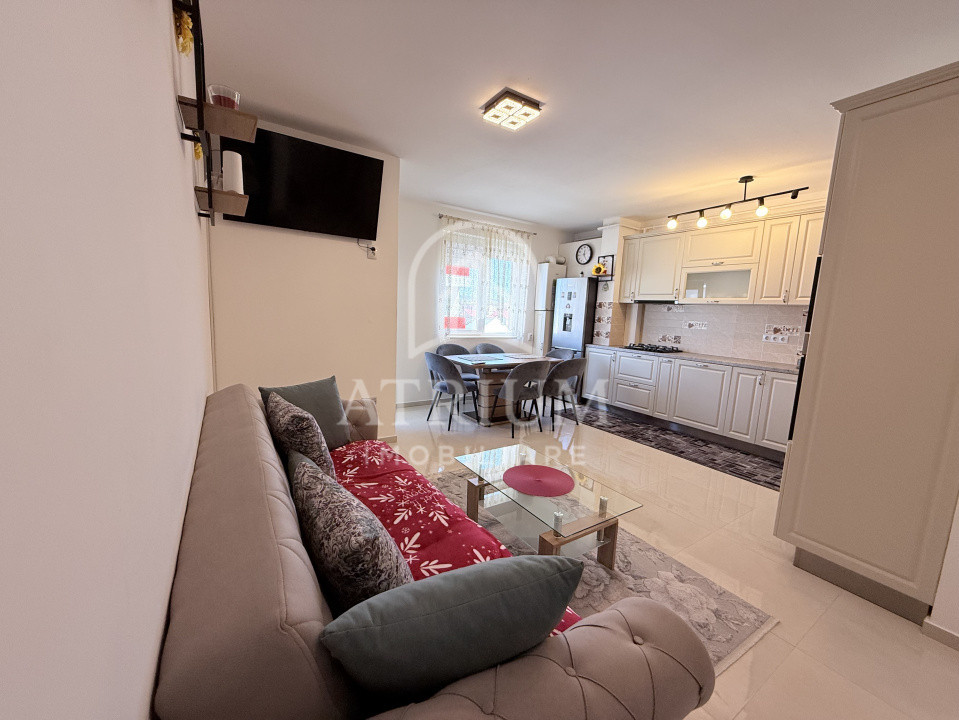 Apartament 3 camere la cheie 63 mp utili, 2 băi, parcare subterana, Șesu de Sus