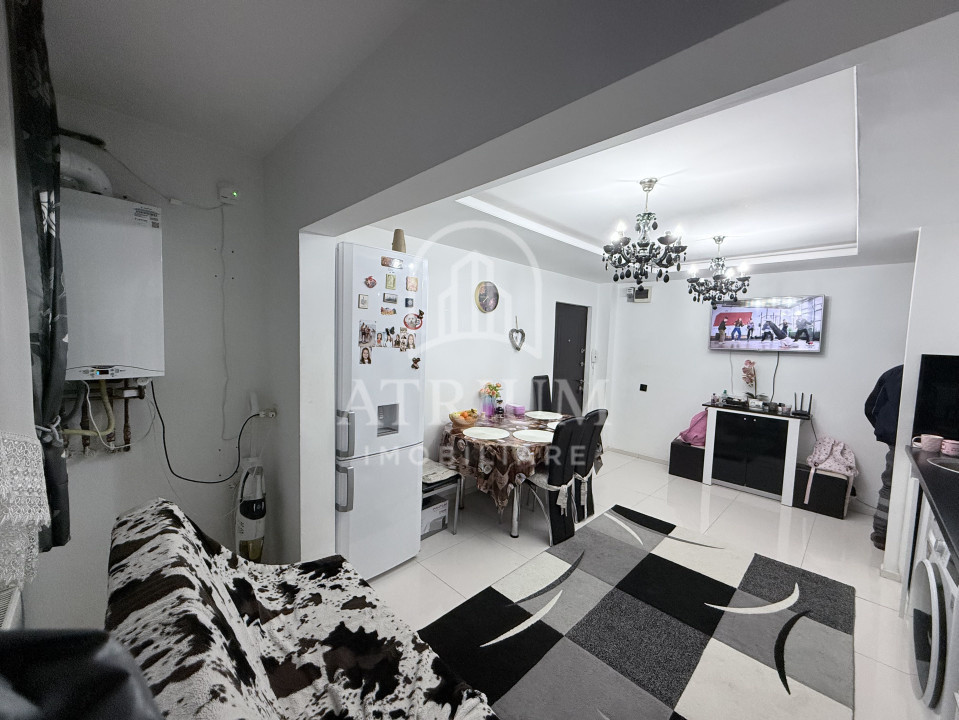 Apartament 3 camere la cheie, 55 mp utili, zona Baciu