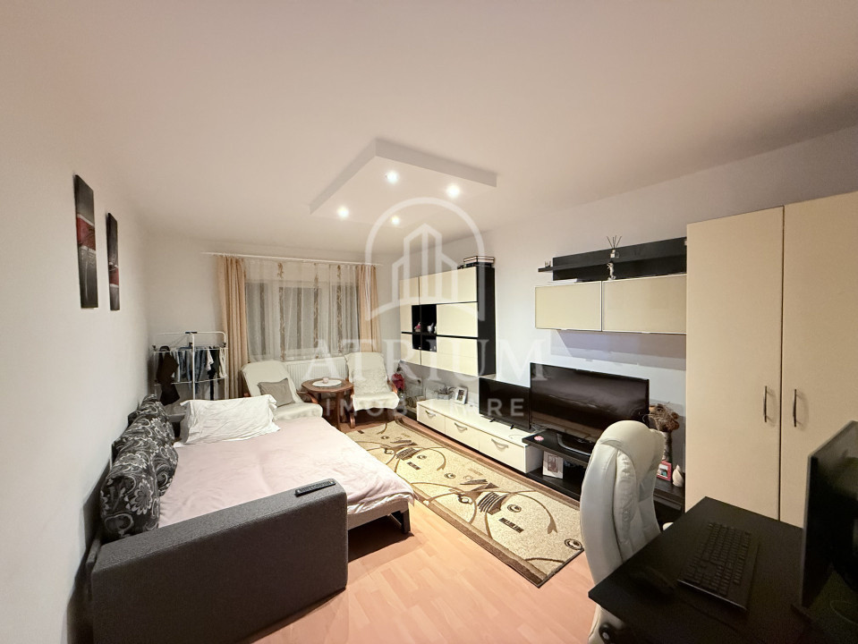 Apartament 3 camere la cheie, 55 mp utili, zona Baciu