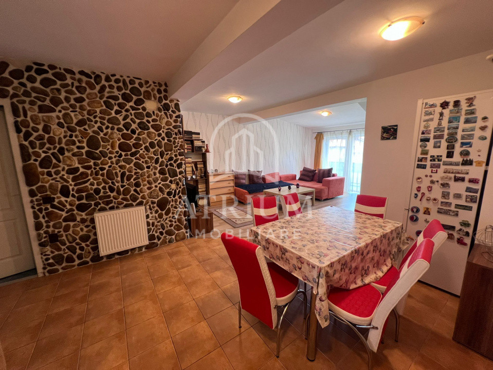  Apartament de inchiriat 3 camere 2 bai suprafata 73mp in Floresti zona Florilor