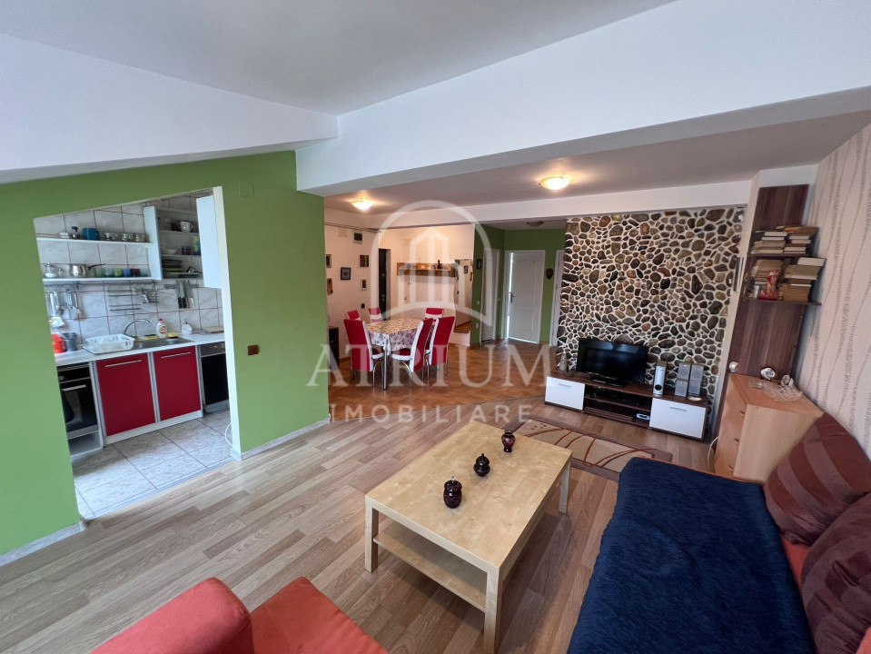  Apartament de inchiriat 3 camere 2 bai suprafata 73mp in Floresti zona Florilor