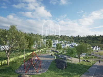 Teren suprafata de 704 mp cu autorizatie pentru  casa in zona Wordenland 