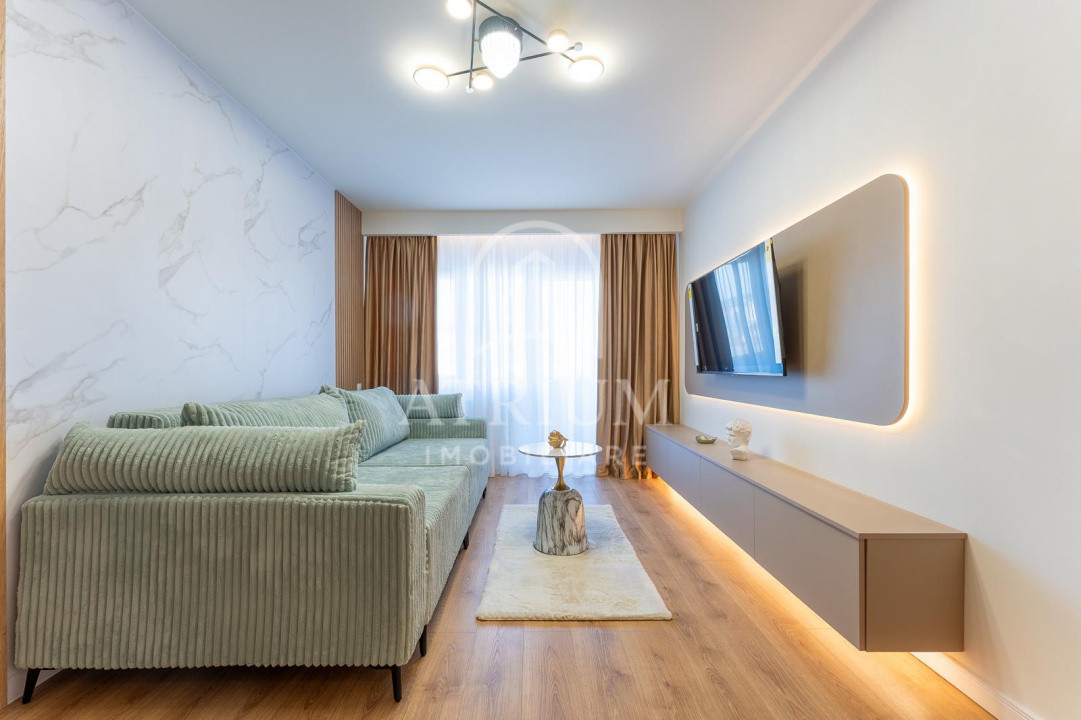 Apartament 2 camere mobilat si utilat premium in Florești!