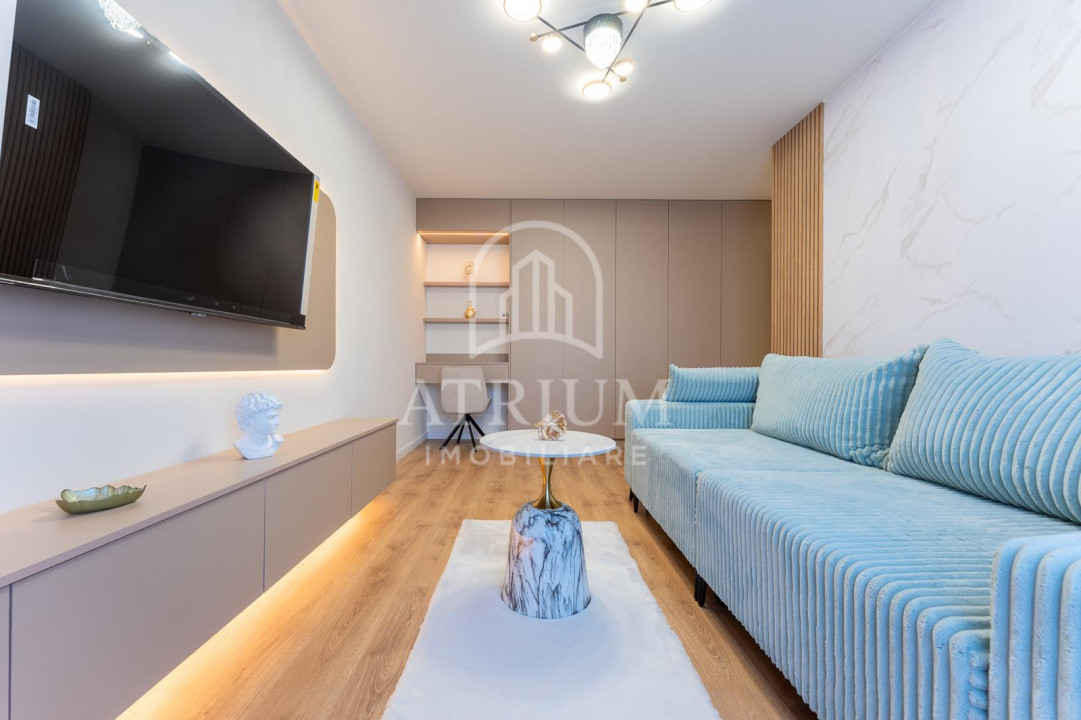 Apartament 2 camere mobilat si utilat premium in Florești!