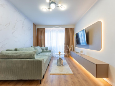 Apartament 2 camere mobilat si utilat premium in Florești!