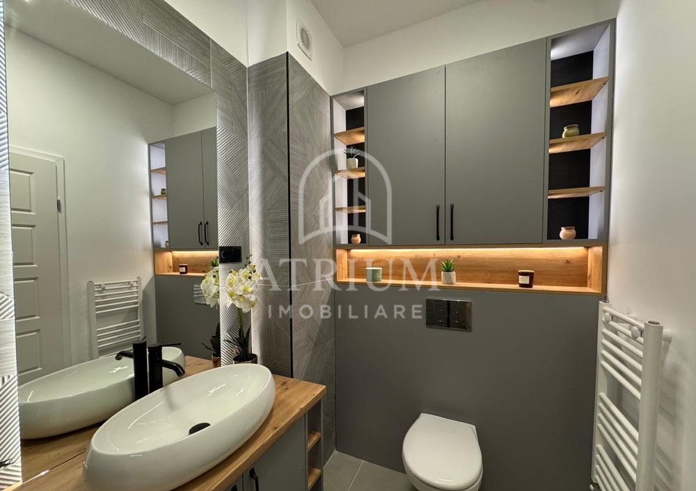 Apartament 3 camere, ultrafinisat si mobilat la cheie, zona Floresti Eroilor