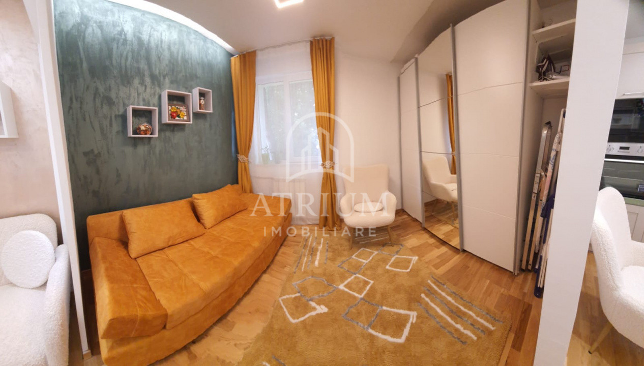 Apartament 2 camere semidecomandate suprafata de 27 MP Gheorgheni