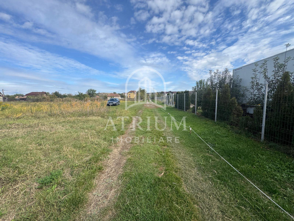 Teren extravilan 2900 mp posibilitate constructie hala Apahida