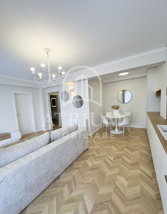 Apartament 2 camere, 43 mp utili cu terasa 15 mp, zona Floresti Terra