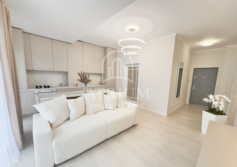 Apartament 3 camere ultramodern, 56 mp utili 12 mp terasa, zona Floresti Eroilor